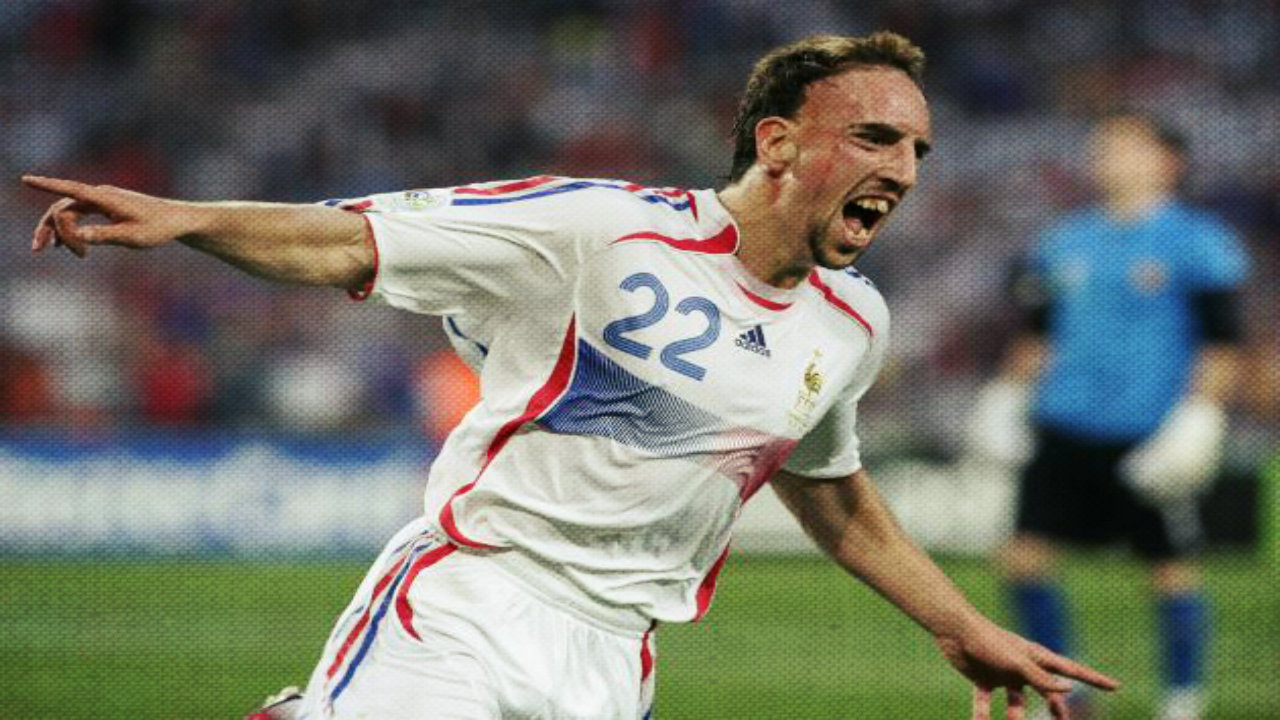 فرانك ريبيري لاعب المنتخب لفرنسي في مونديال 2006