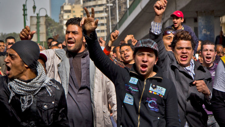 Ø«ÙØ±Ø©, ØªØ¸Ø§ÙØ±Ø§Øª Ø´Ø¹Ø¨ÙØ©, 25 ÙÙØ§ÙØ±, Ø¯ÙÙÙØ±Ø§Ø·ÙØ©